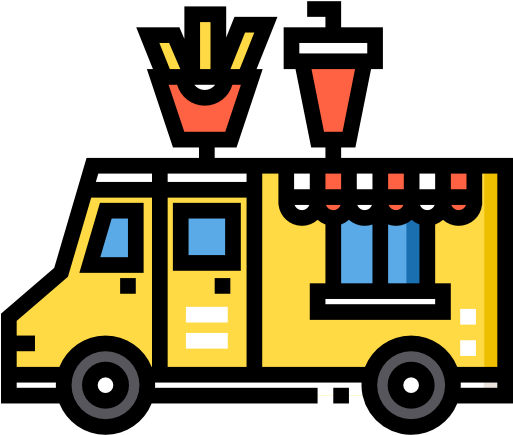 Food Truck Free Icon - Food Truck Free Icon (512x512)