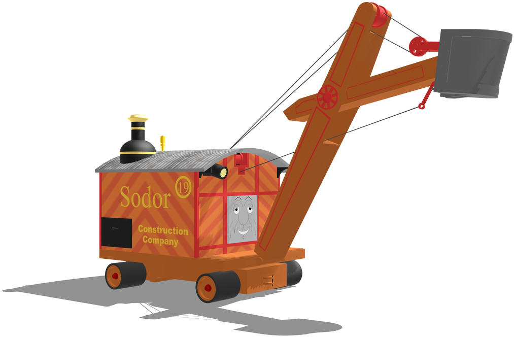 Ned The Steam Shovel - Rail Transport (1100x733)