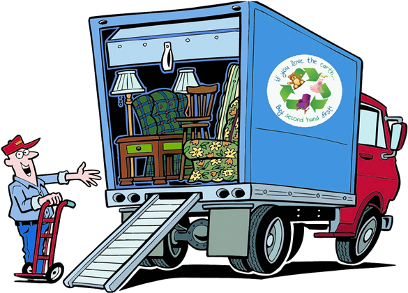 Call 760 952 - Moving Clipart (595x431)