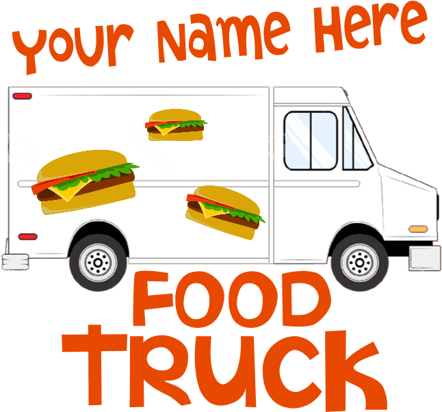 Food Truck Apron - Food Truck Pillow Case (700x700)