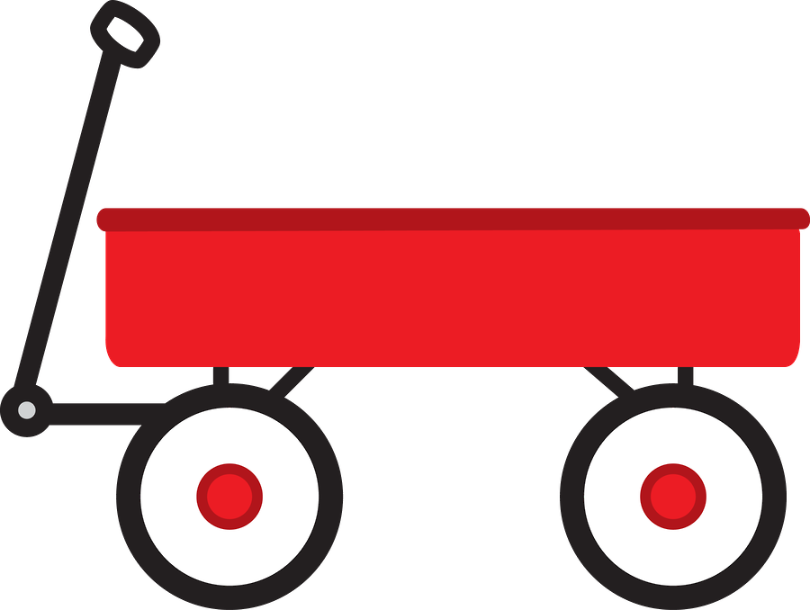 Vintage Toys - Minus - Radio Flyer (900x678)