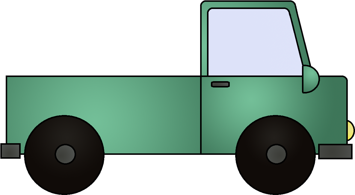 Green Truck Png (1270x718)