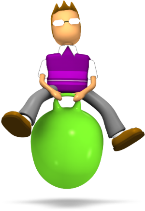 Yahoo Messenger Logo Image - Cartoon (300x435)