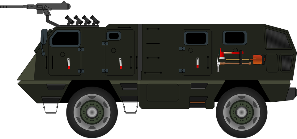 Image - Military Truck Vector Png (960x480)