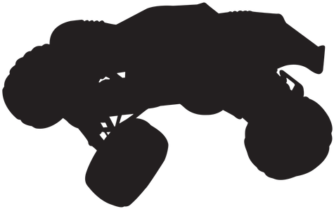 Monster Bigfoot Truck Silhouette Transparent Png - Bigfoot (512x512)