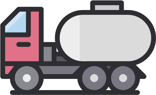 Tank Truck Free Icon - Camion Cisterna Png (512x512)