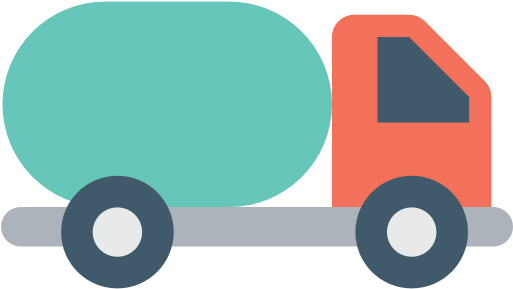 Tank Truck Free Icon - Tank Truck (512x512)