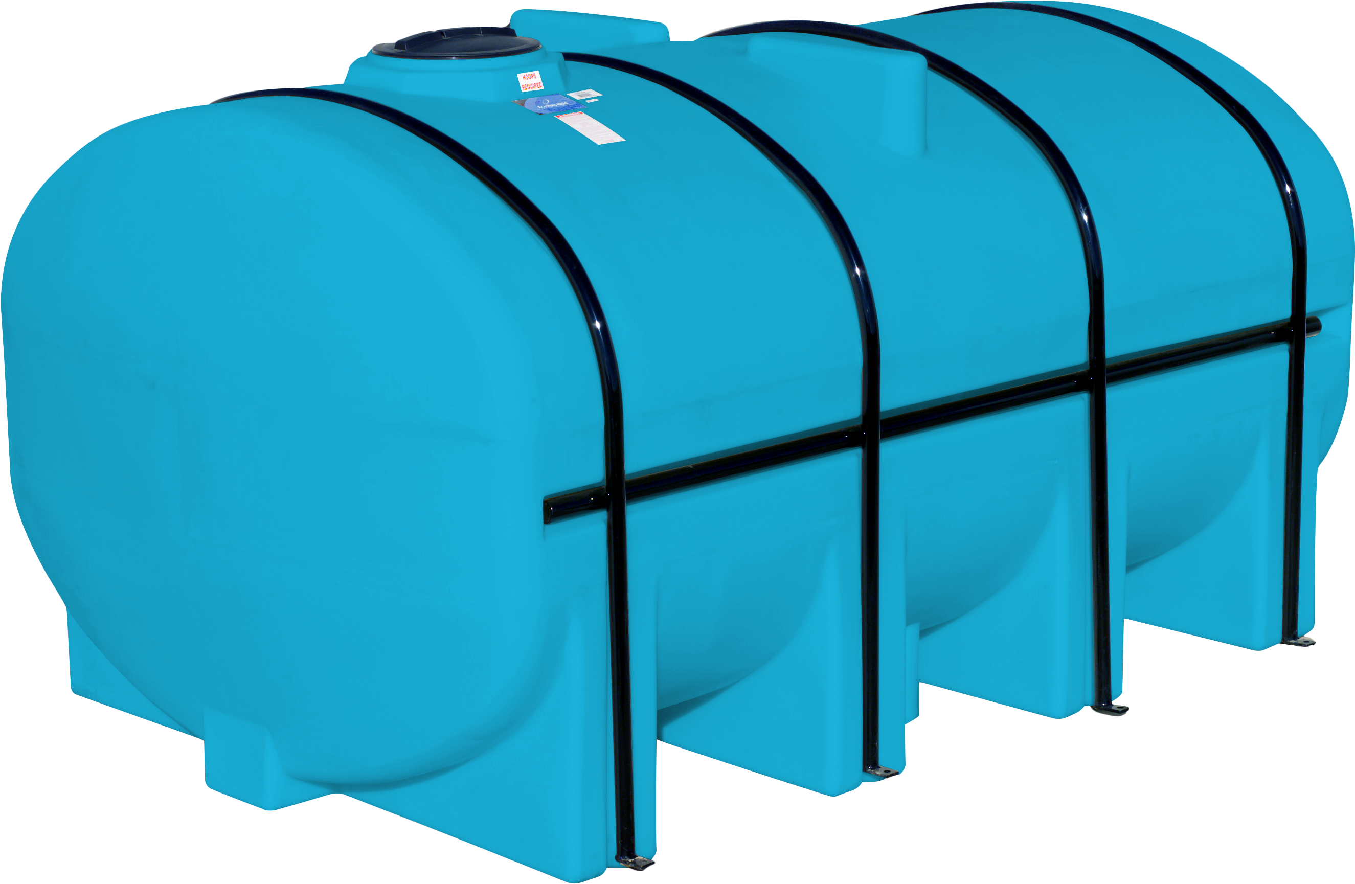 3250 Gallon Ace Roto-mold Light Blue Elliptical Leg - Toilet (2674x2674)