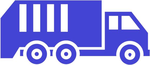 Garbage Truck Icon - Garbage Truck Icon (600x286)