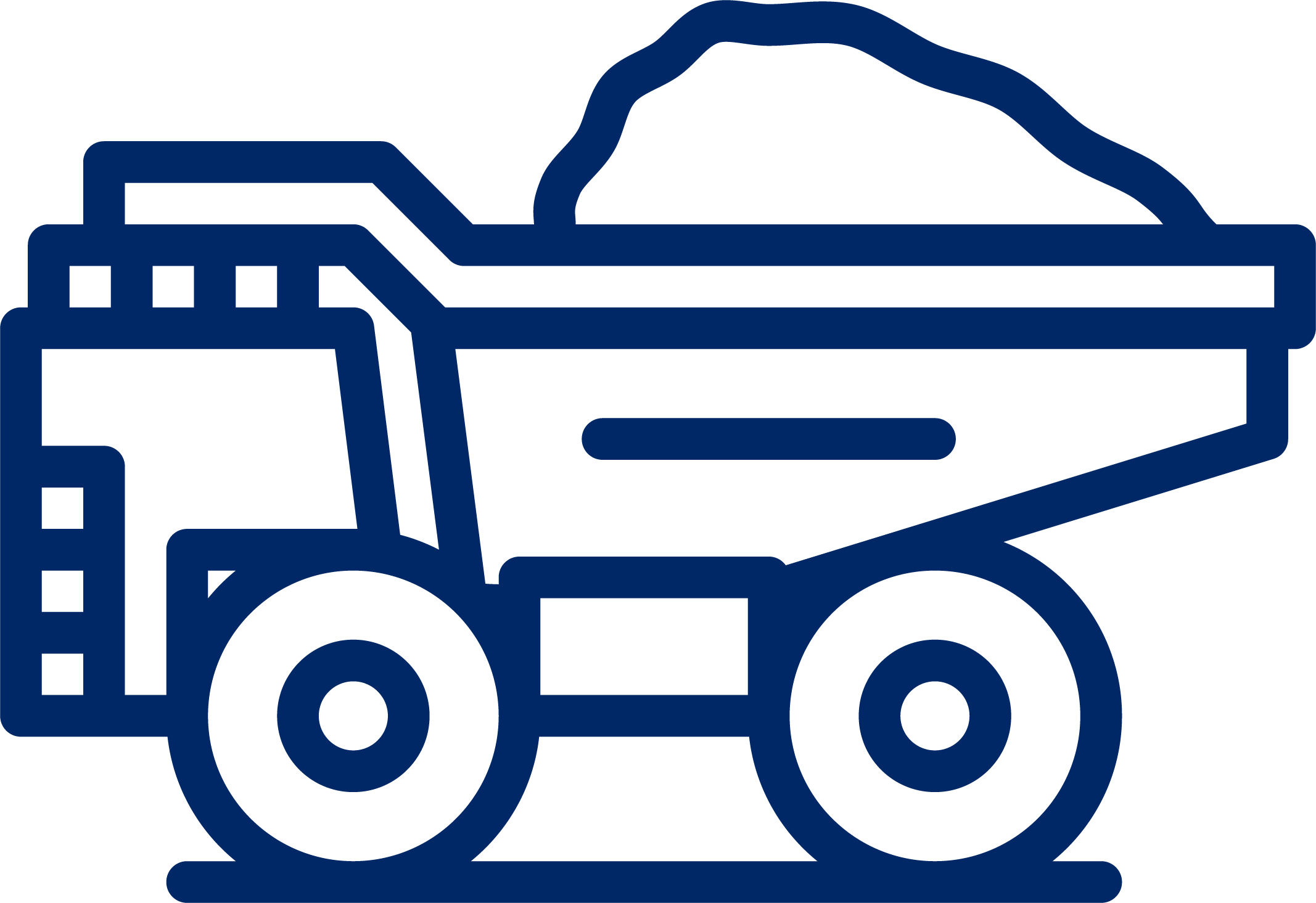 Haul Truck Icon Png Clipart - Mining Truck Icon (2134x1465)