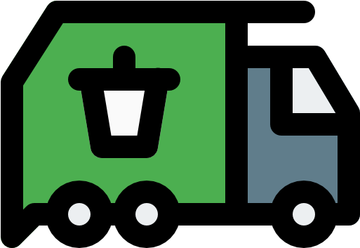 Garbage Truck Free Icon - Campervan (512x512)
