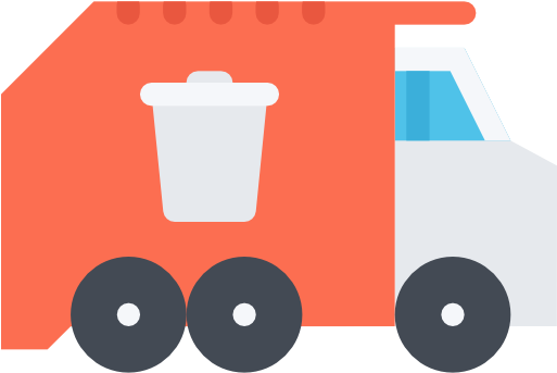 Garbage Truck Free Icon - Iconos Camion Reciclaje Gratis (512x512)