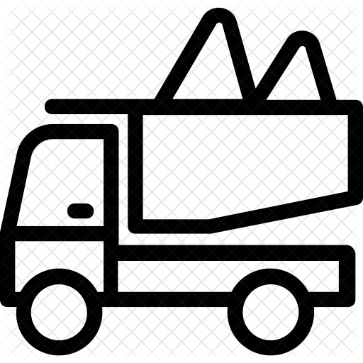 Dump Truck Icon - Truck (512x512)