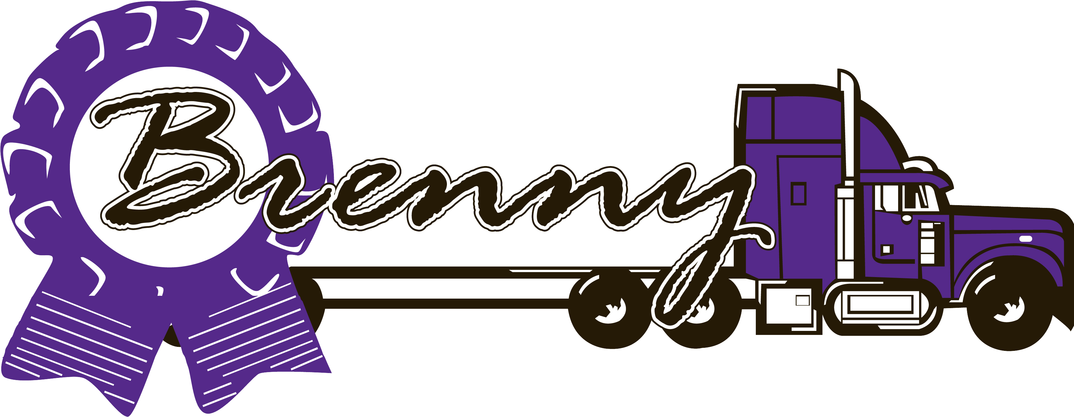 All Semi-truck Drivers And Others In The Trucking Industry - Brenny Transportation Logo (3487x1356)