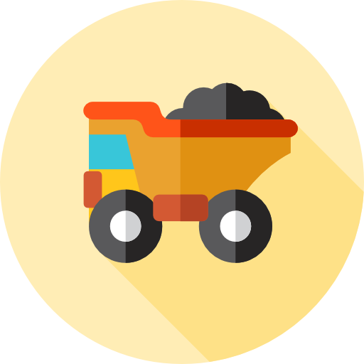Dump Truck Free Icon - Art (512x512)