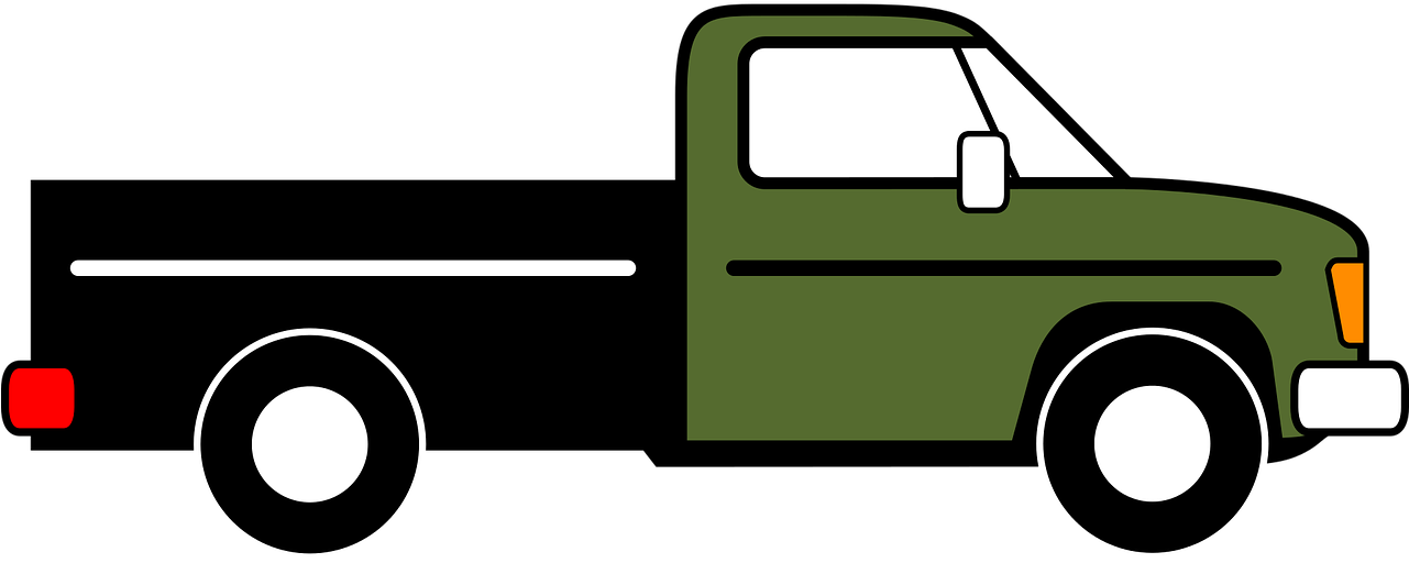 Pickup Truck Car Thames Trader Clip Art - Pickup Truck Car Thames Trader Clip Art (1280x640)
