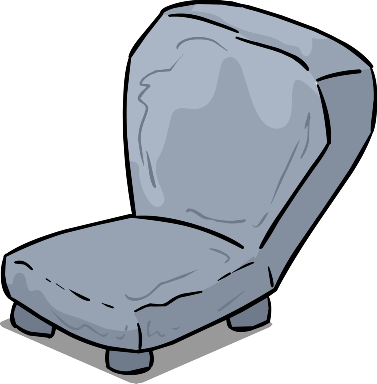 Stone Chair Sprite 004 - Chair (755x768)