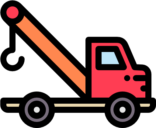 Tow Truck Free Icon - Tow Truck (512x512)