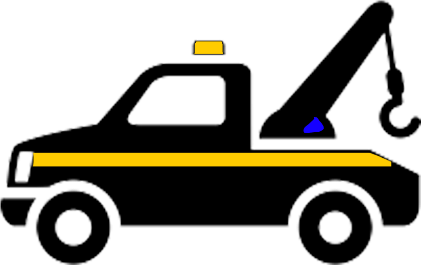 Towing Service - Roadside Assistance Icon (823x736)
