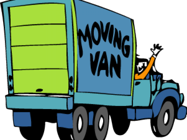 Move Clipart Goods Truck - Moving Van (640x480)