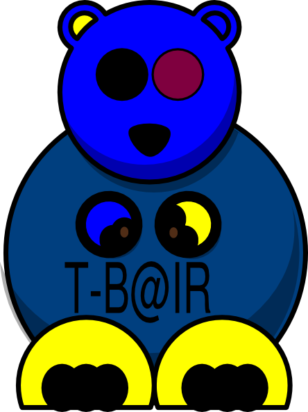 Bear Svg Clip Arts 444 X 593 Px - Black And White Cartoon Polar Bear (444x593)