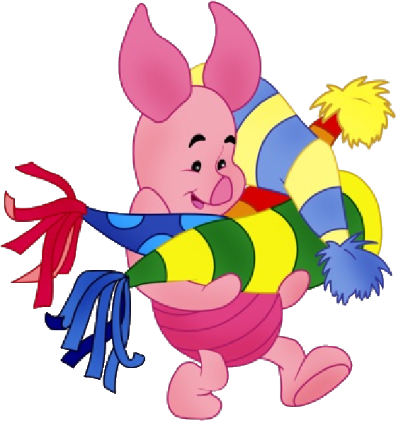 Pooh Birthday Clip Art - Winnie The Pooh Party Png (600x600)