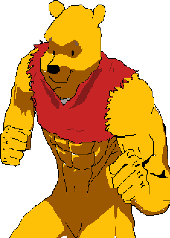 Christian Server Pooh - Understandable Have A Nice Day Merch (1000x800)