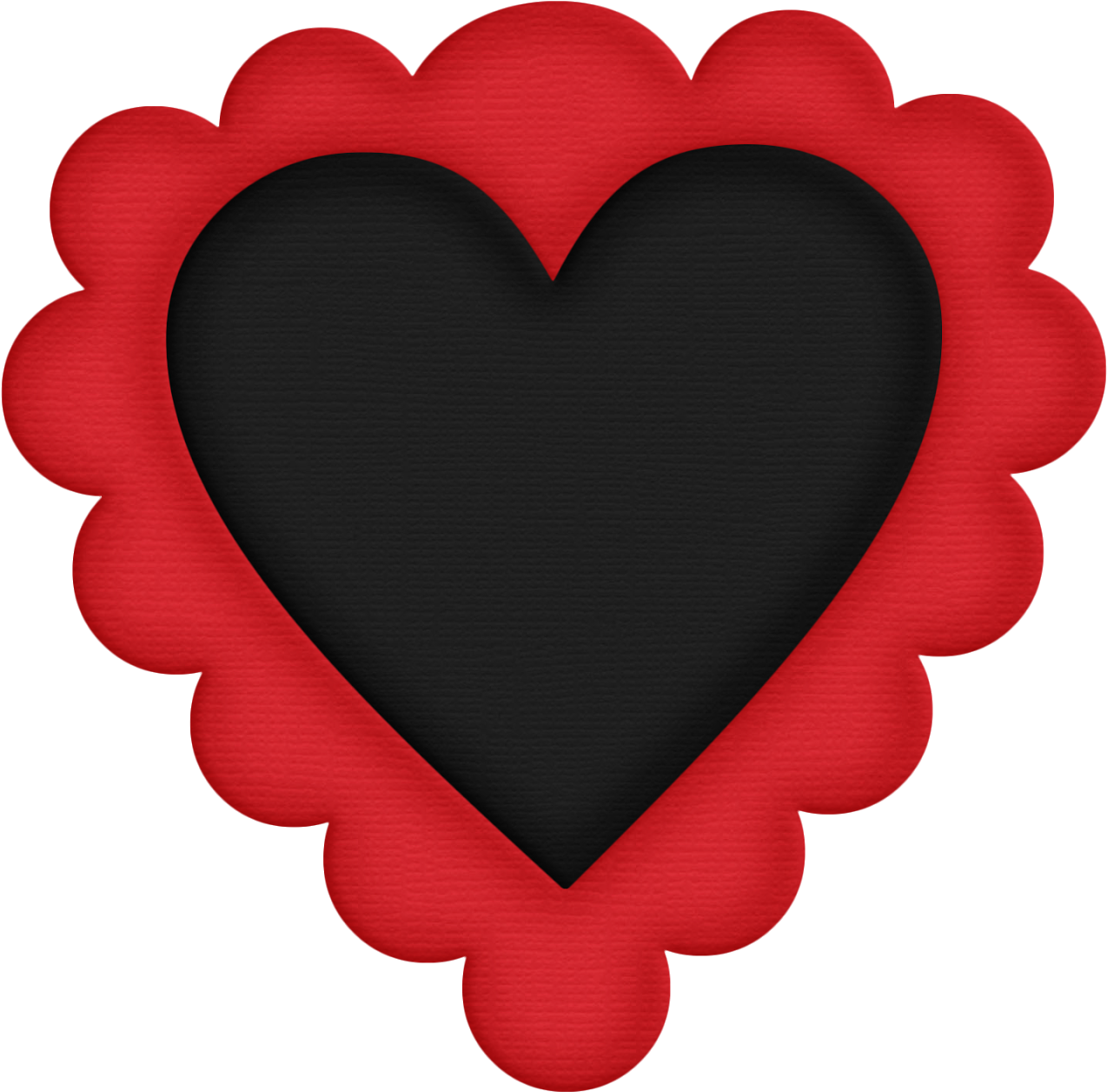 Lovely Bear Family Clip Art - Heart (1600x1600)