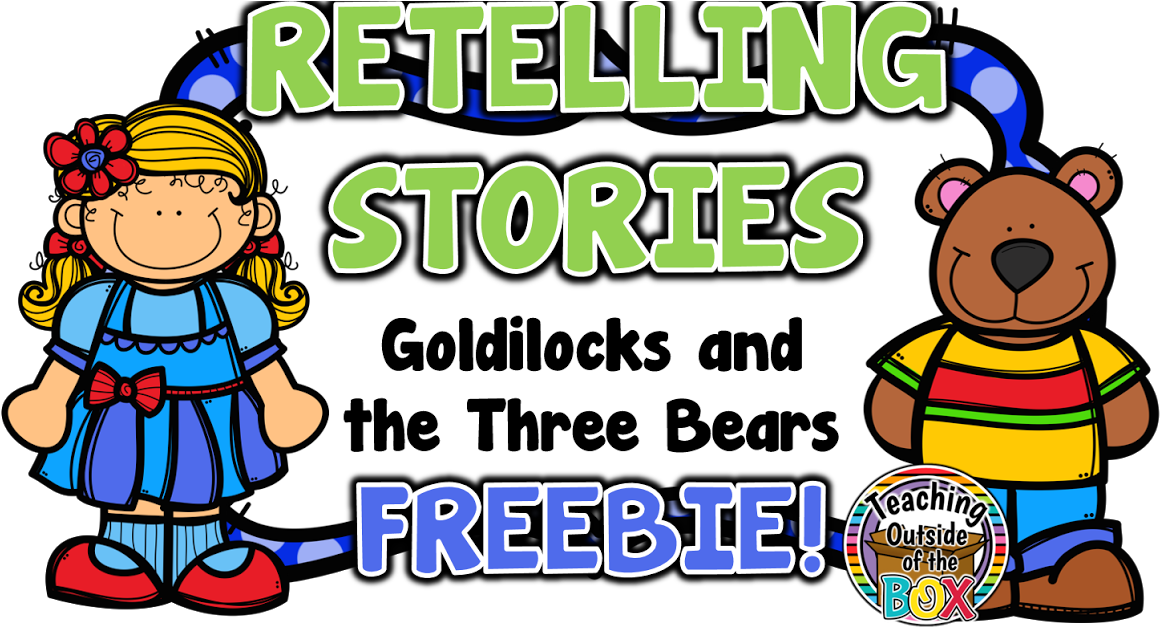 Goldilocks And The Three Bears Freebie - Goldilocks And The Three Bears Clip Art (1200x630)