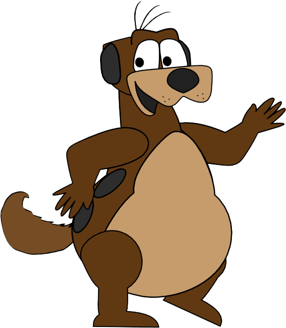 Grizzbo The Grizzly Hound By Twoodland1994 - Cartoon (603x678)