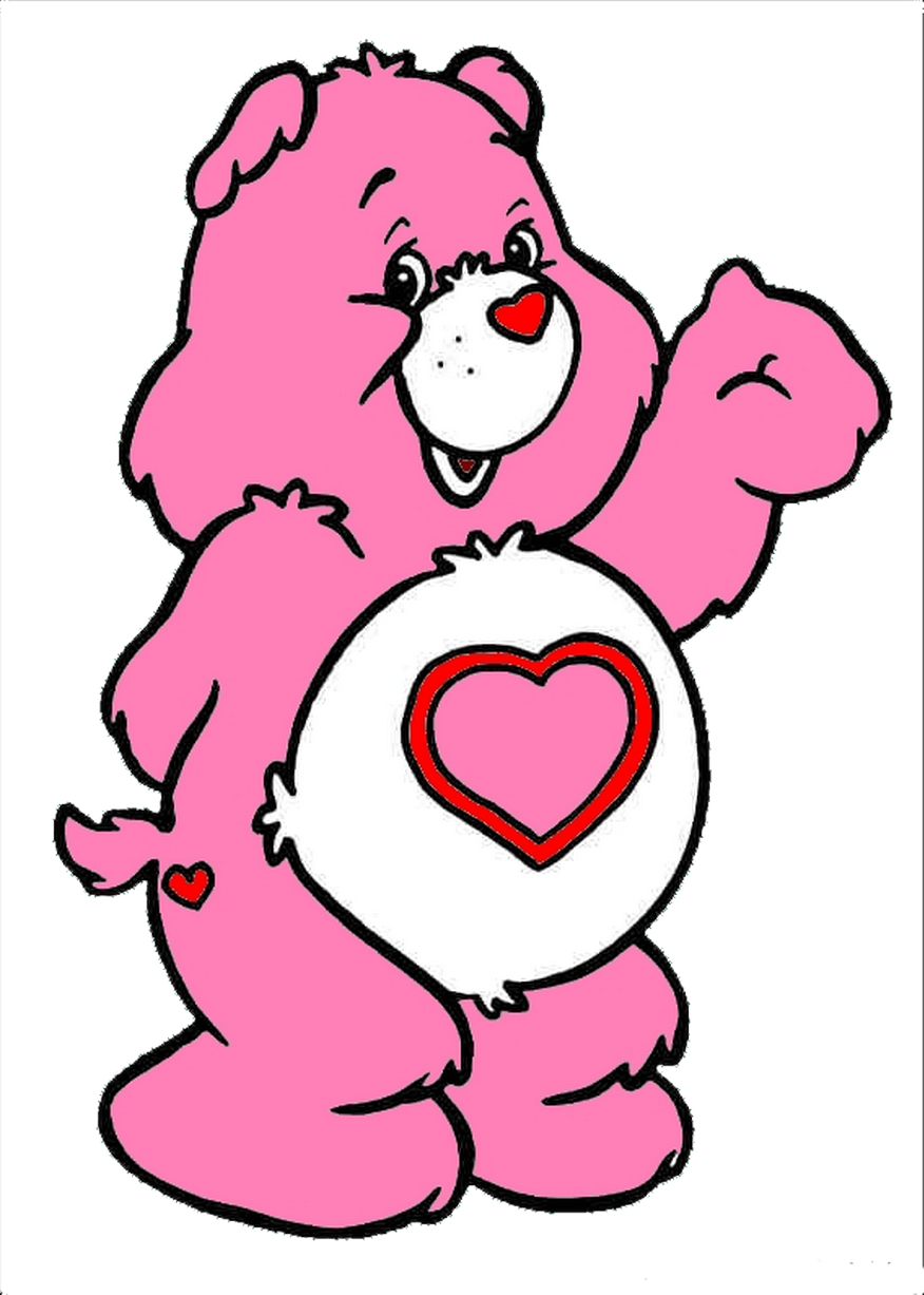 Desenhos Para Colorir Ursinhos Carinhosos (876x1227)