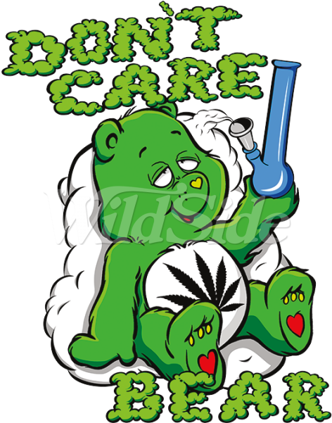 Don't Care Bear & Bong - Dont Care Bear (600x600)