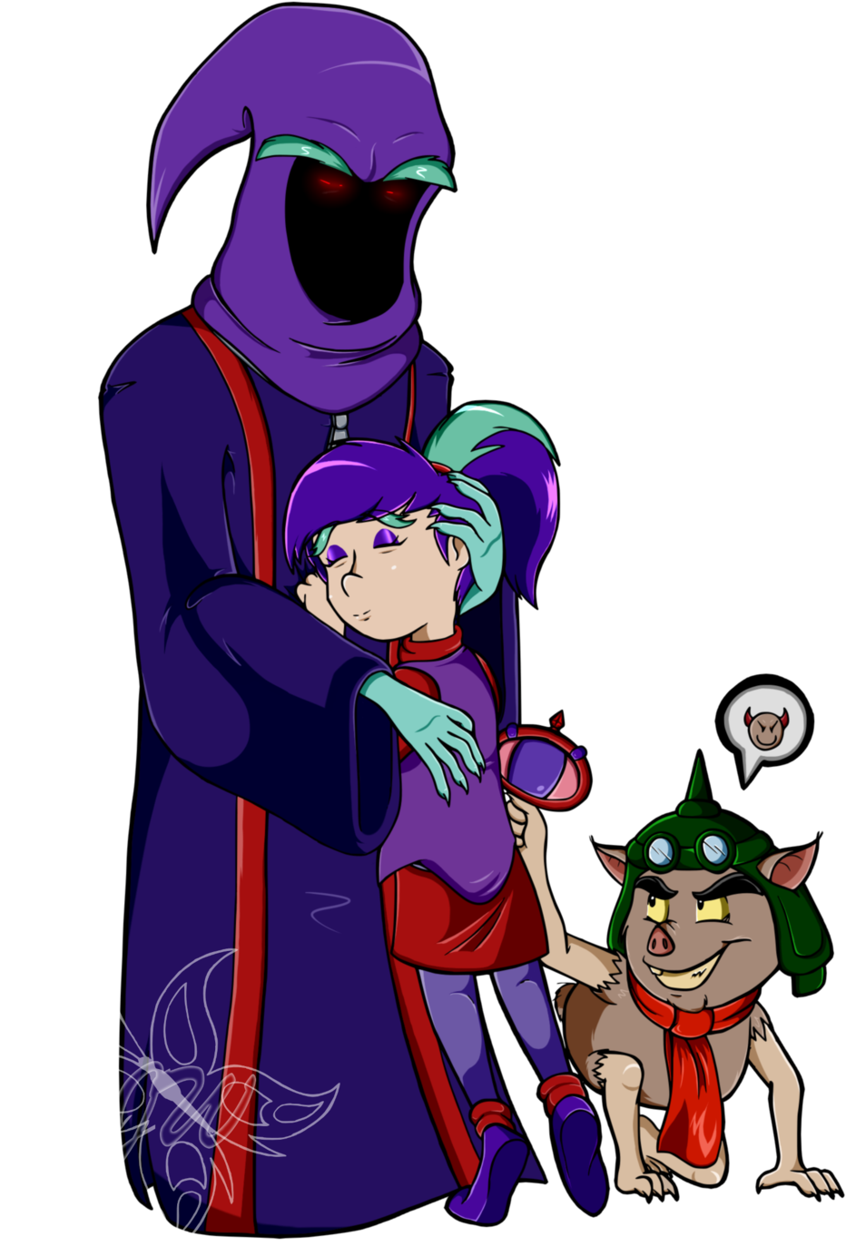 Our Care Bear Villains By Jwolf-97 - Care Bears Shreeky And Beastly (1024x1421)