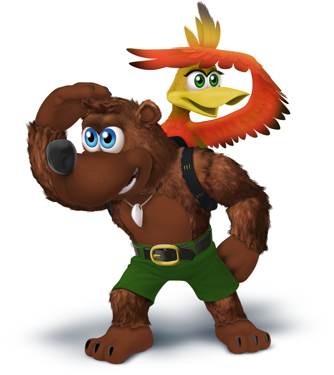 Ssb5 Banjo-kazooie - Banjo Kazooie Smashified (1500x1501)