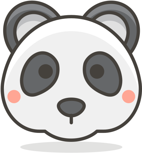 Bär, Panda, Tier, Reddy Symbol - Panda Ikon (2000x2000)