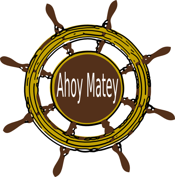 Pirate Cake Topper Clip Art At Clker - Cruise Ship Clip Art (594x598)