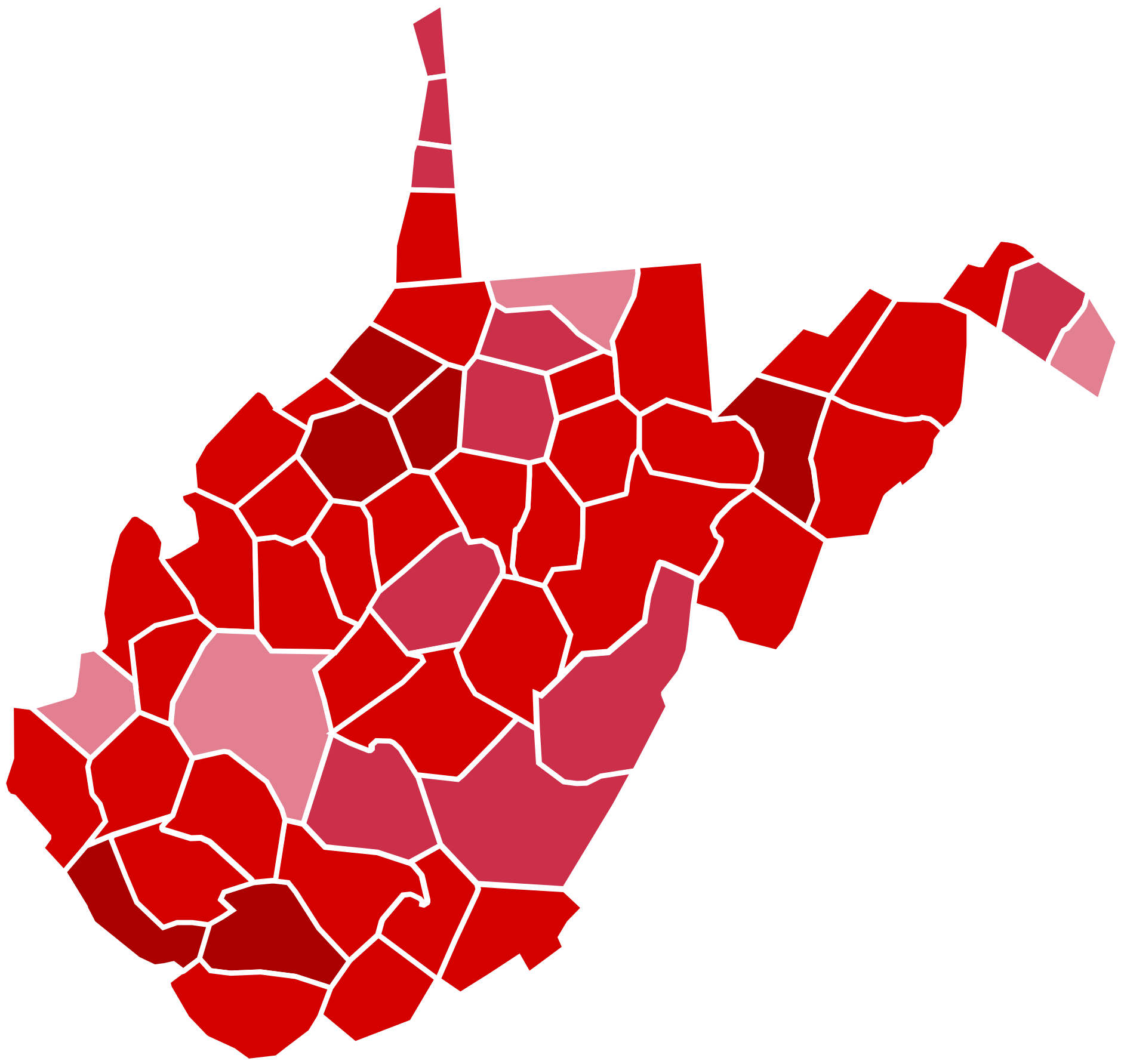 As You Can See Here, There Are Three Political Parties - West Virginia Senate Race (2000x1903)
