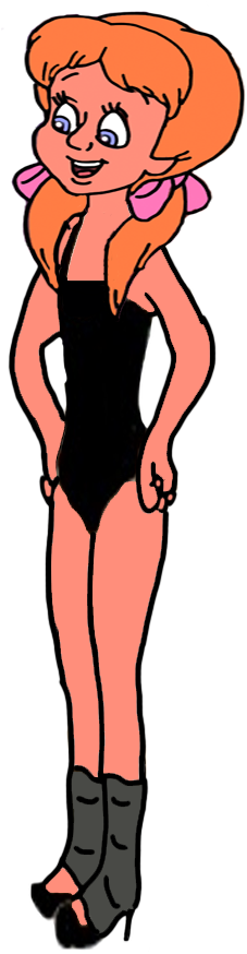 Kim In Flashdance By Darthranner83 - Kim Care Bears The Movie (261x877)