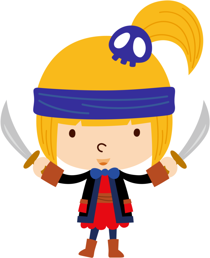 Pirate Partygirl - Pirate (764x900)