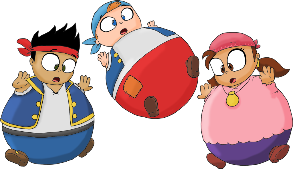 The Neverland Pirates Inflated By Juacoproductionsarts - Jake And The Neverland Pirates Inflation (1024x592)