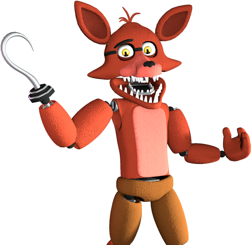 Download and share clipart about Unwithered Foxy The Pirate [render] By Arr...