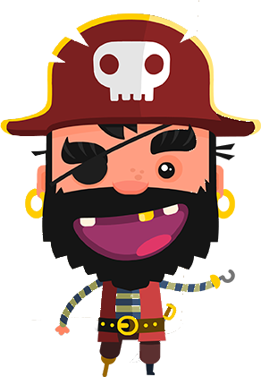 Free Download Of Pirate Icon Clipart Image - Pirate Kings (292x421)