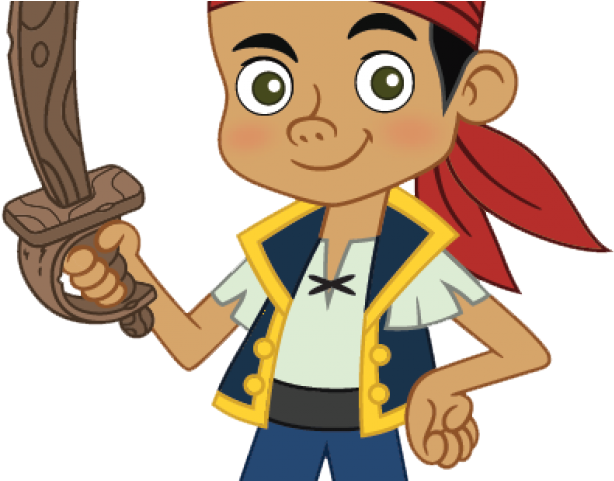 Pirate Clipart Transparent Background - Jake And The Neverland Pirates (640x480)