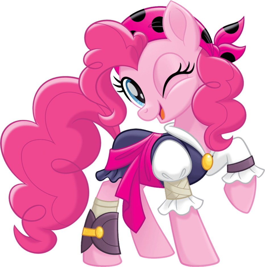 Mlp The Movie Pirate Pinkie Pie Official Artwork - My Little Pony Pirates (932x938)
