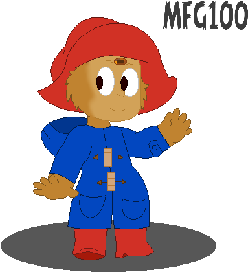 Paddington Gem By Mixelfangirl100 - Mario 2d Transparent (402x415)