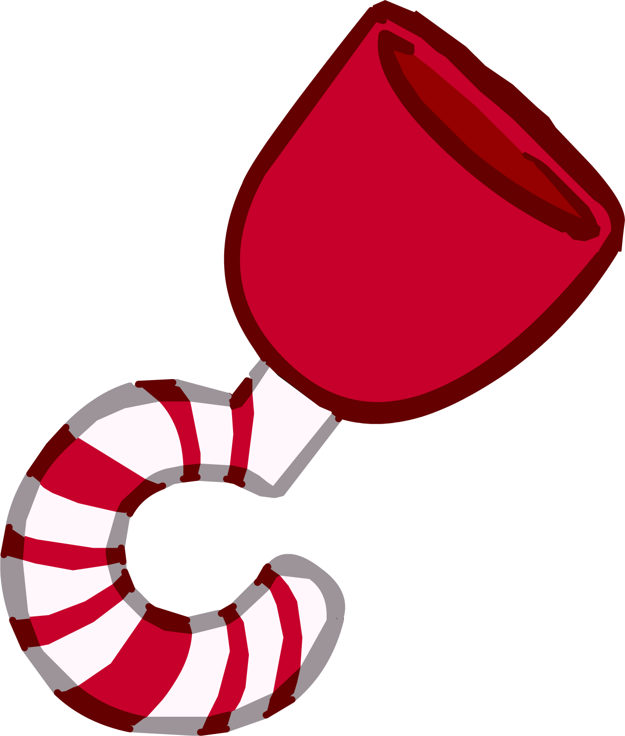 Candy Pirate Hook - Pirate Hook Png (1263x1489)