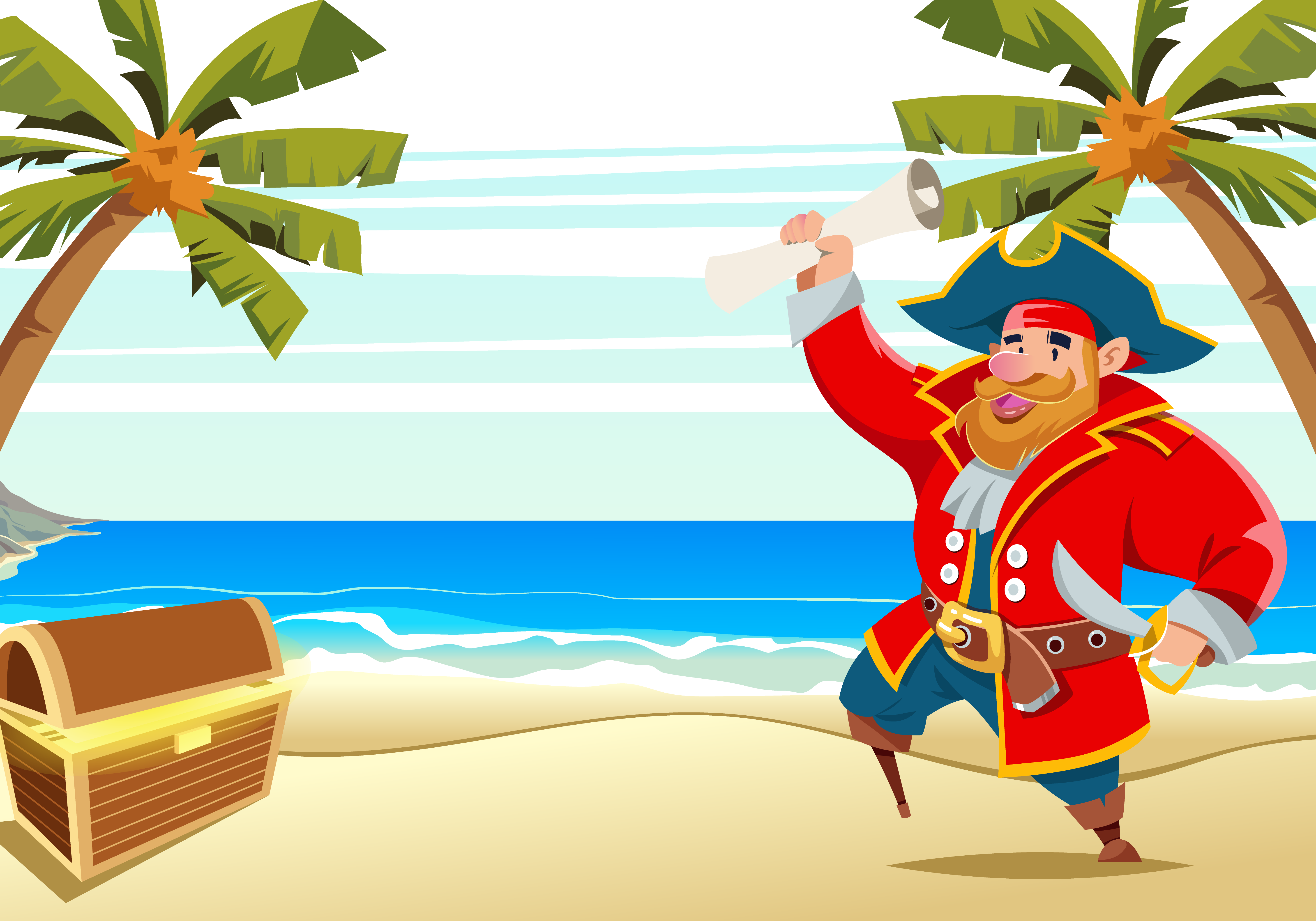 Pirates Find Treasure - Pirates Find Treasure (6720x4504)