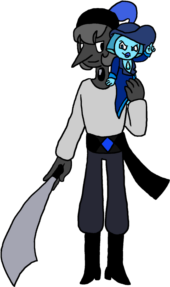 Tiny Pirate Captain By Carlyquinn - Cartoon (707x1130)