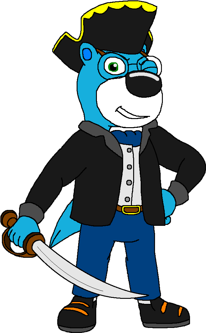 Captain Kyle Otter The Pirate By Kylgrv - Otter (720x1109)