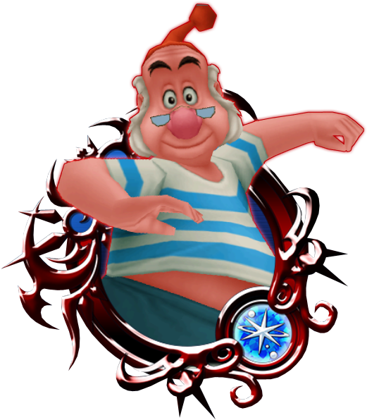 A Genial And Sentimental Pirate Who Works As An Advisor - Illustrated Marluxia Ex (555x630)